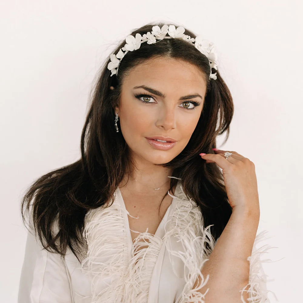 FLEUR FLORAL HEADBAND