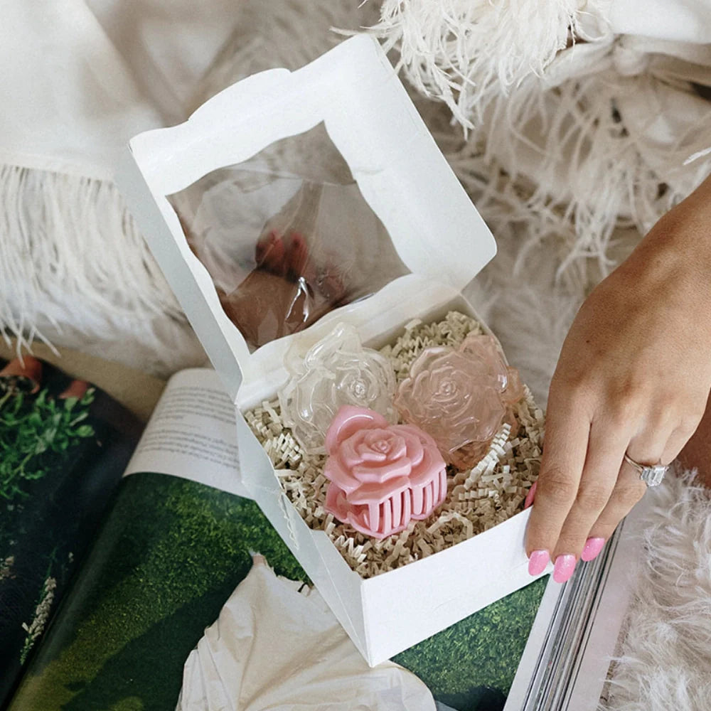 PETITE ROSE CLIPS