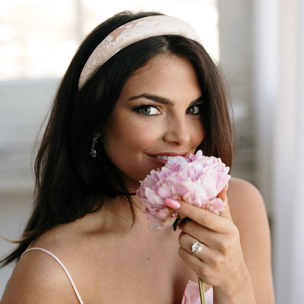 ORCHID BLUSH SILK HEADBAND