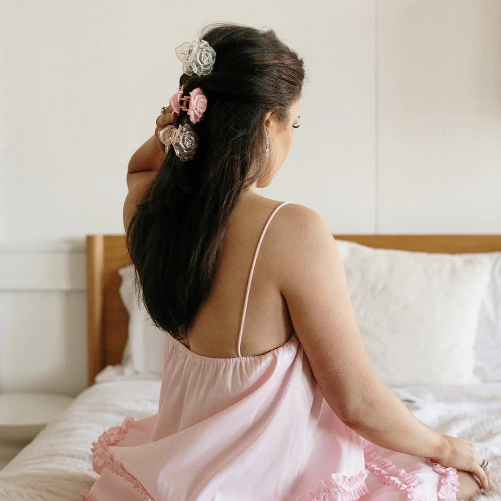 PETITE ROSE CLIPS