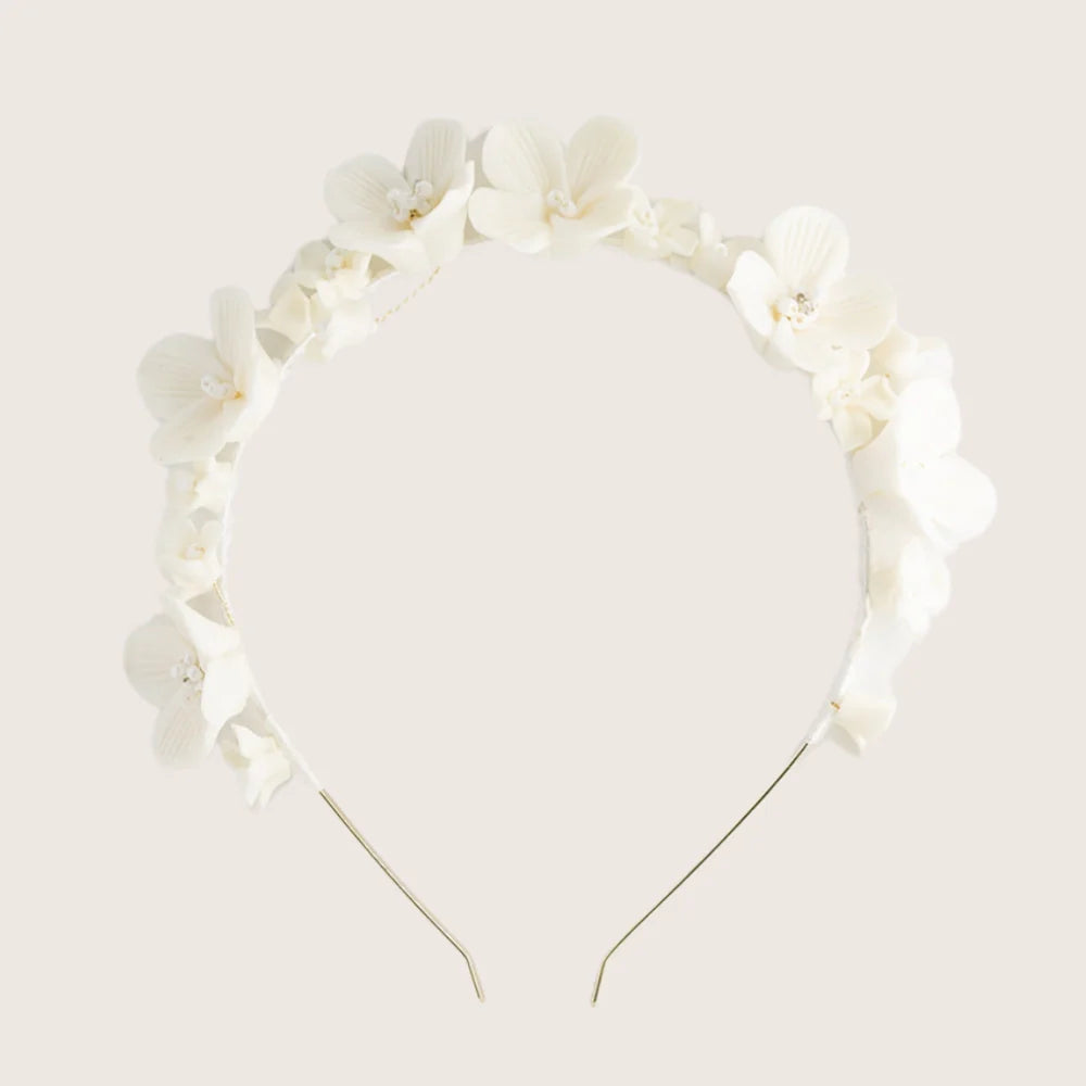FLEUR FLORAL HEADBAND