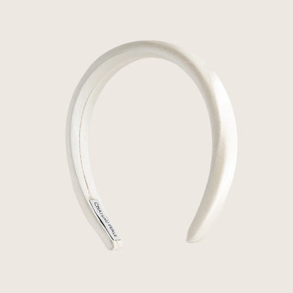 IVORY SILK HEADBAND