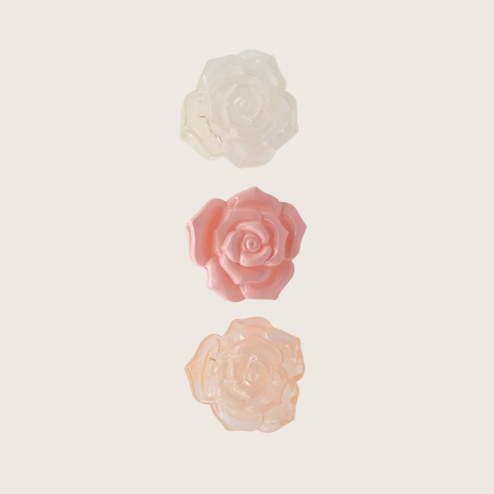 PETITE ROSE CLIPS