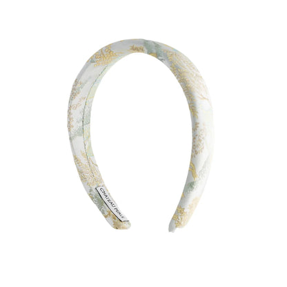 ORCHID BLUE SILK HEADBAND