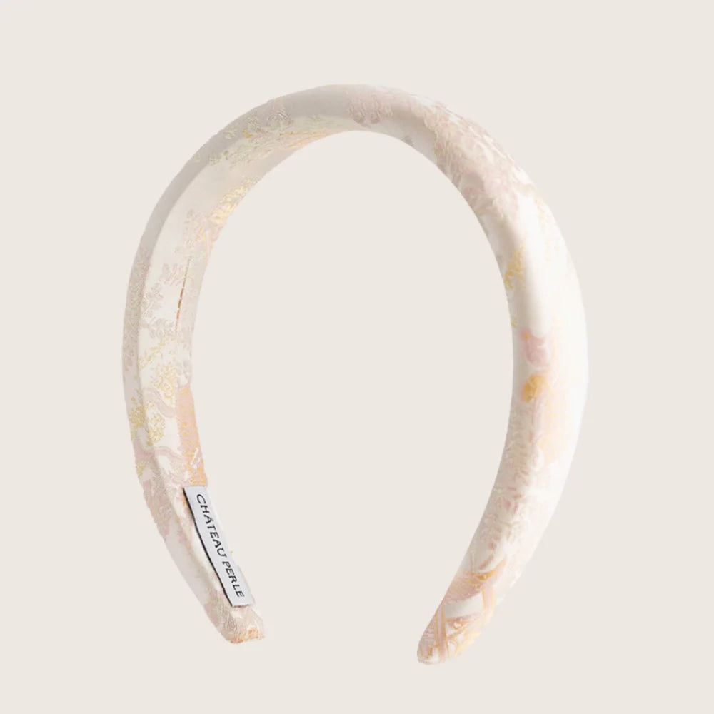 ORCHID BLUSH SILK HEADBAND