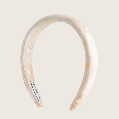 ORCHID BLUSH SILK HEADBAND