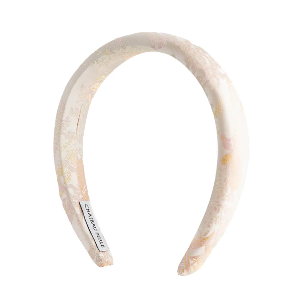 ORCHID BLUSH SILK HEADBAND
