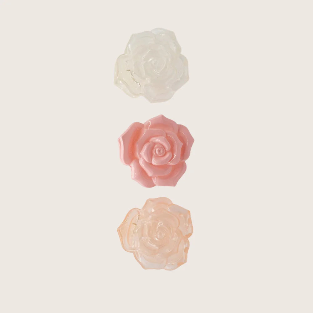 PETITE ROSE CLIPS